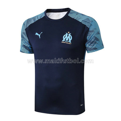 camiseta olympique marseillepolo 2019-20 azul